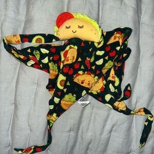 Little Sleepies Taco lovey - Green and Yellow